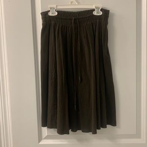Ann Taylor dark brown skirt